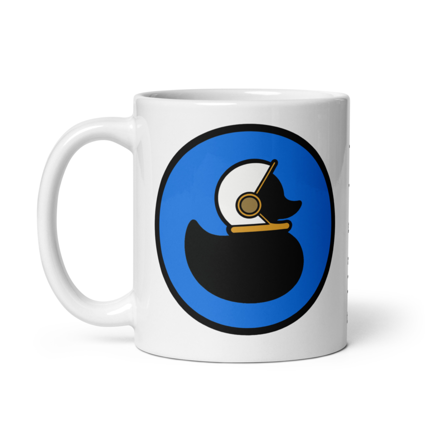 Bubble Duck Logo Mug
